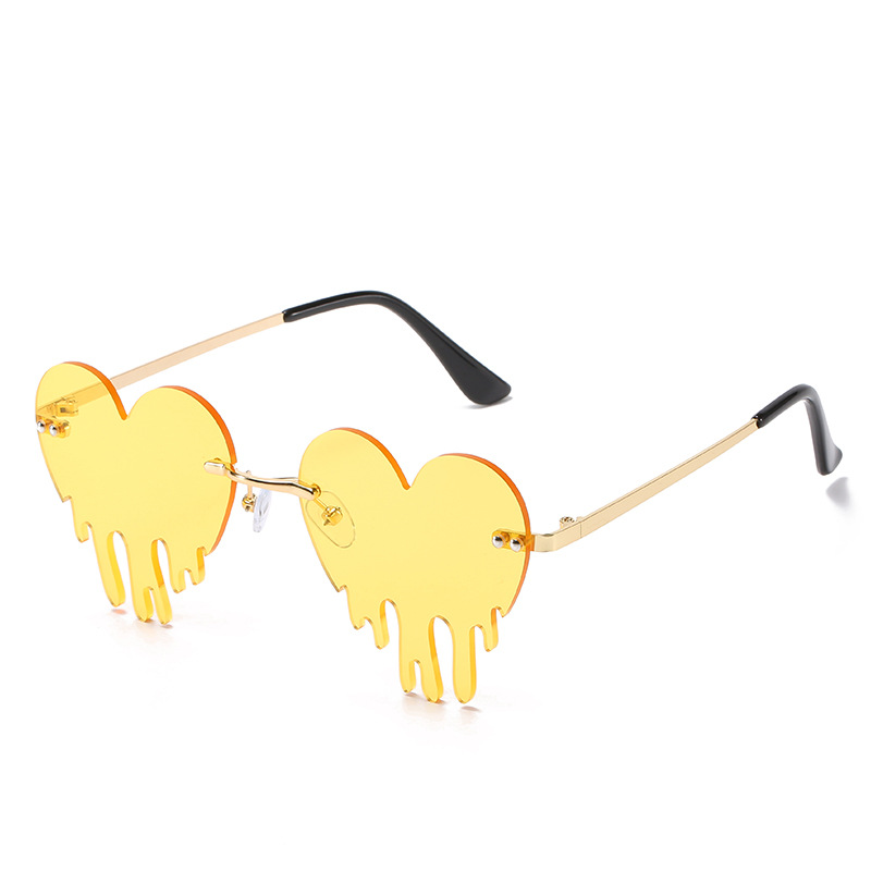 Title 2, Lunettes de soleil Love Tears sans monture pour...