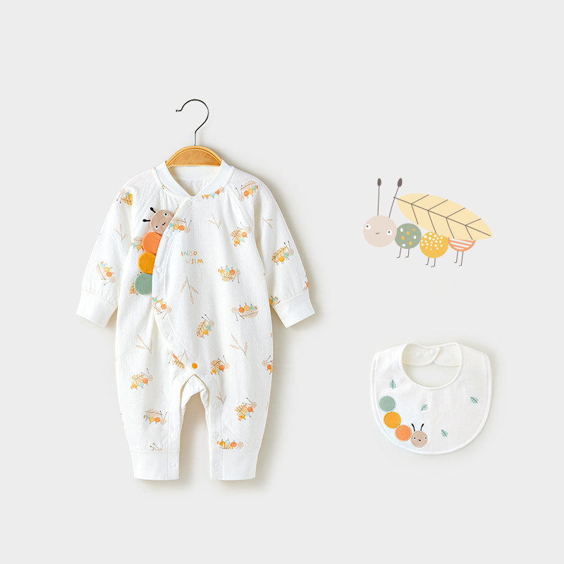 Cotton Jumpsuit Warm Newborn Crawling Suit