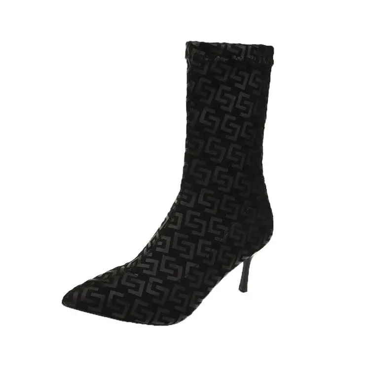Women's Fashion Big Brand Style Pointed Toe Fashion Boots
