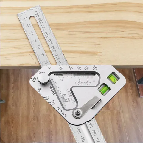 Triangular Level Multifunctional Woodworking Triangle Ruler Angle Revolutionary Carpentry