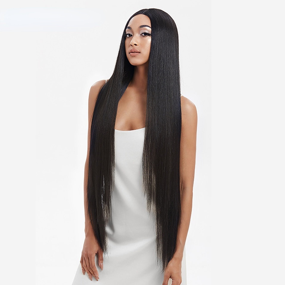 Title 4, Rebecca Dyed Chemical Fiber Long Straight Hair ...