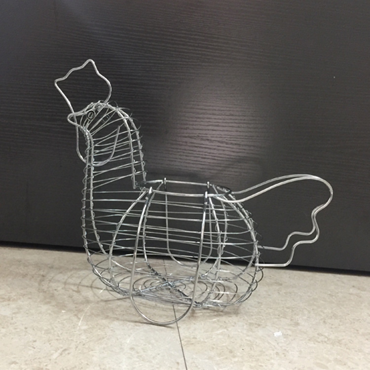 Title 7, New Storage Basket Hen Ornament Wire