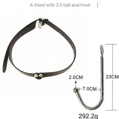 One piece Women's Stainless Steel Anal Hook Collar Style 10 - Shop at LoveMi