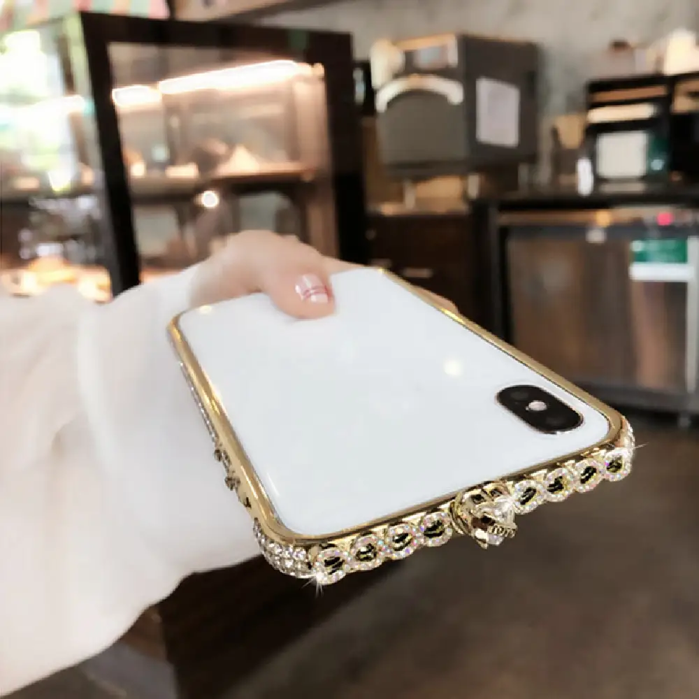 Mobile Phone Case Diamond Luxury Fashion Border
