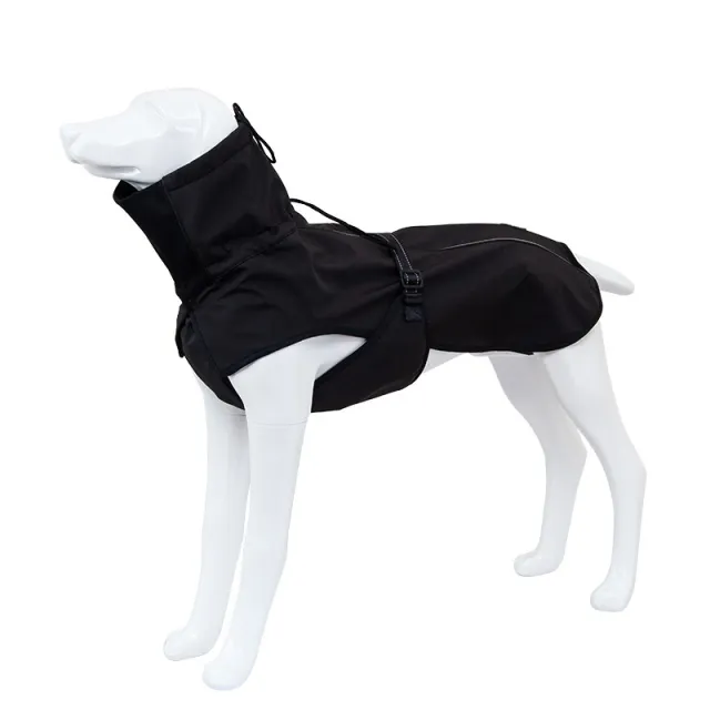 Dogdog Clothes Vest Large Dog Raincoat Black - Shop at LoveMi