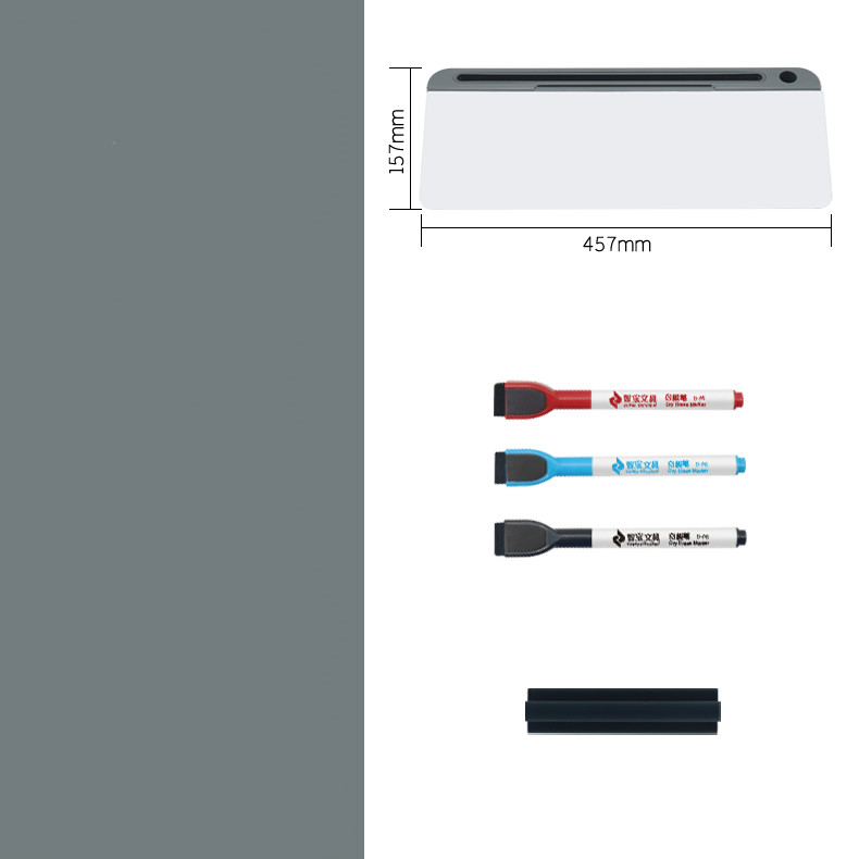 Desktop Keyboard Mini Writing Board Tempered - Image 3
