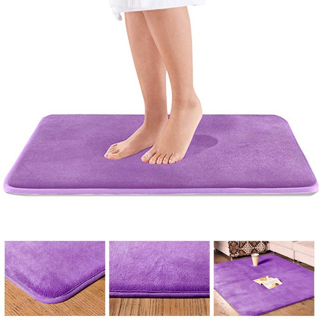 Absorbent Sponge Mat Bathroom Toilet Door Mat