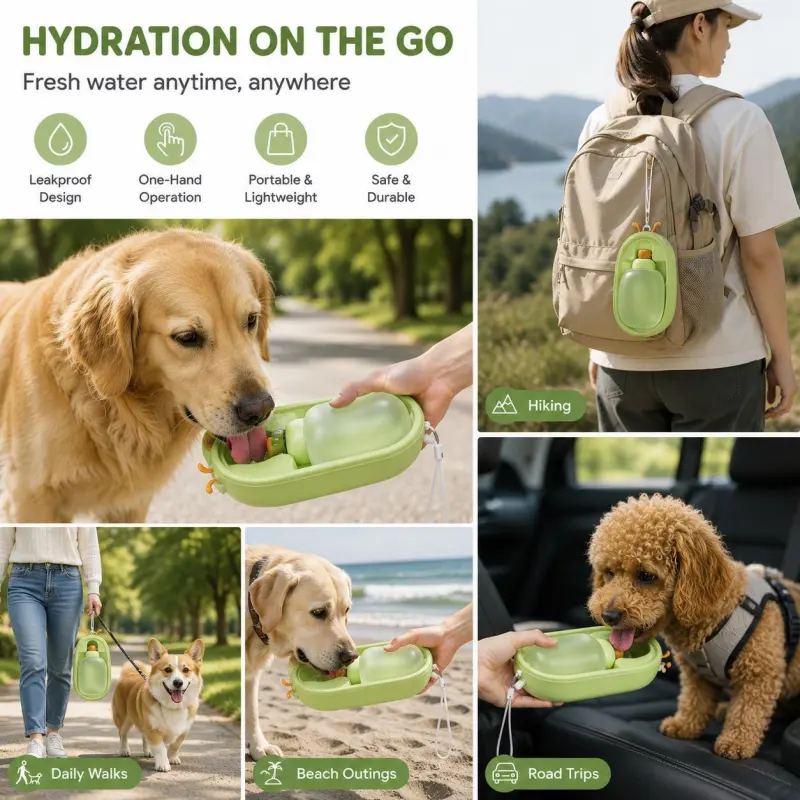 Portable Pet Water Bottle
