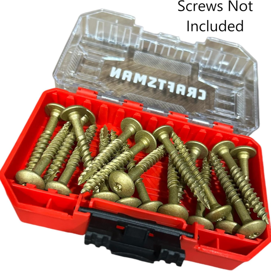 Craftsman Nano Small Versastack Compatible Stackable Plastic Storage Cases 4 Pack — foto 4