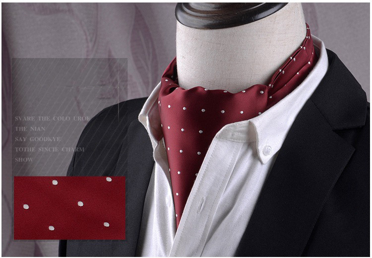 Title 10, Gentleman Style Polyester Jacquard Men