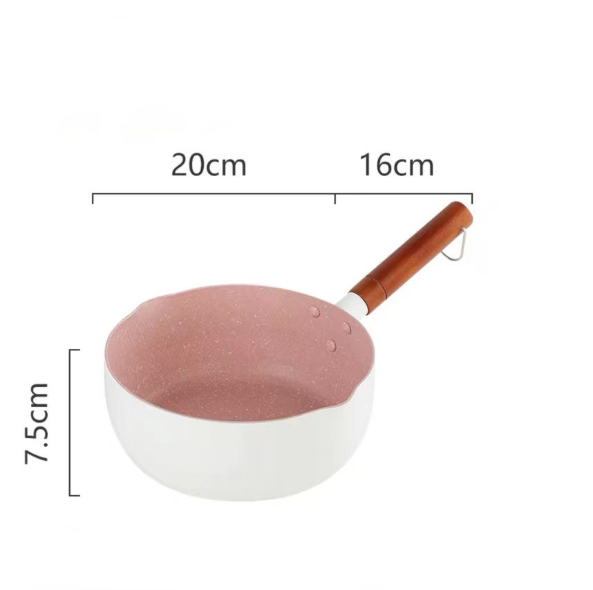 Title 9, Japanese Style Snow Nonstick Induction Cooker Pan