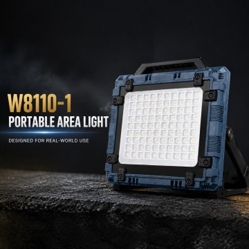 W8110-1 վերալիցքավորվող LED նախազգուշացման լույս՝ 18650 մարտկոցներով