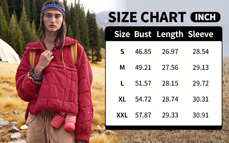 European And American Minimalist Style Plus-size Winter New Top, Hooded Pullover Basic Design, Half-open Snap Button Closure, Small Side Slits, Everyday Versatile Anti-cotton Jacket