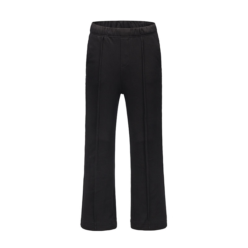 Men's Personalized Casual Black Suit And Sweatpants