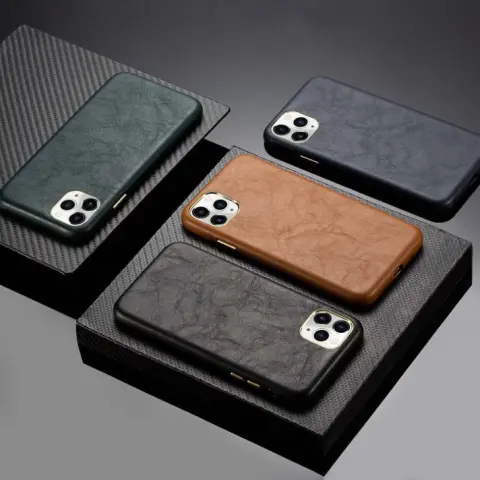 Suede Print Business Phone Case
