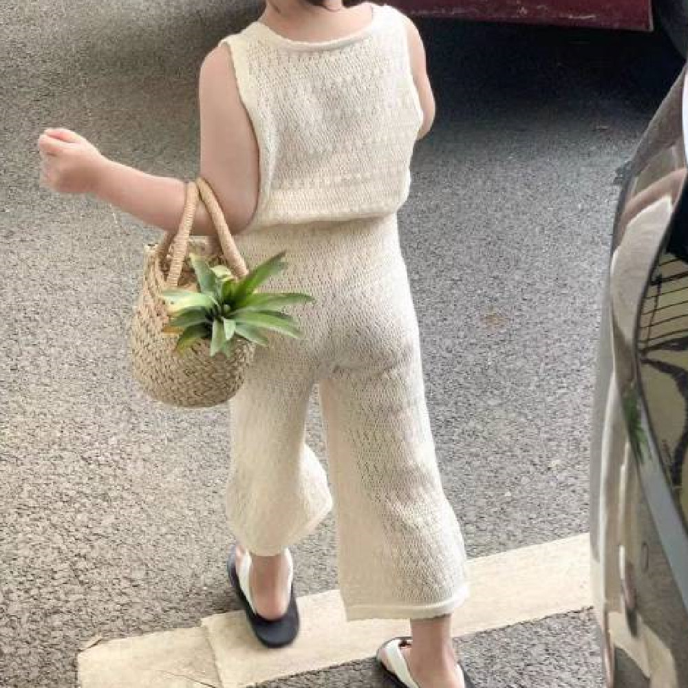 Tank Top Wide Leg Pants Set