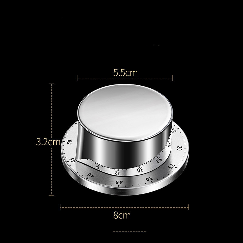 Kitchen scale mechanical timer cooking magnetic countdown