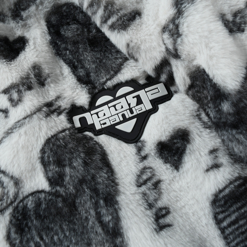 Street Hip Hop Couple Loose Jacket Coat