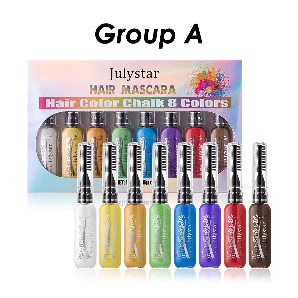 Easy To Apply Color Without Taking Off Makeup Multi Color Eye Black Makeup Durable Waterproof Party With Brush Eye Black Suit