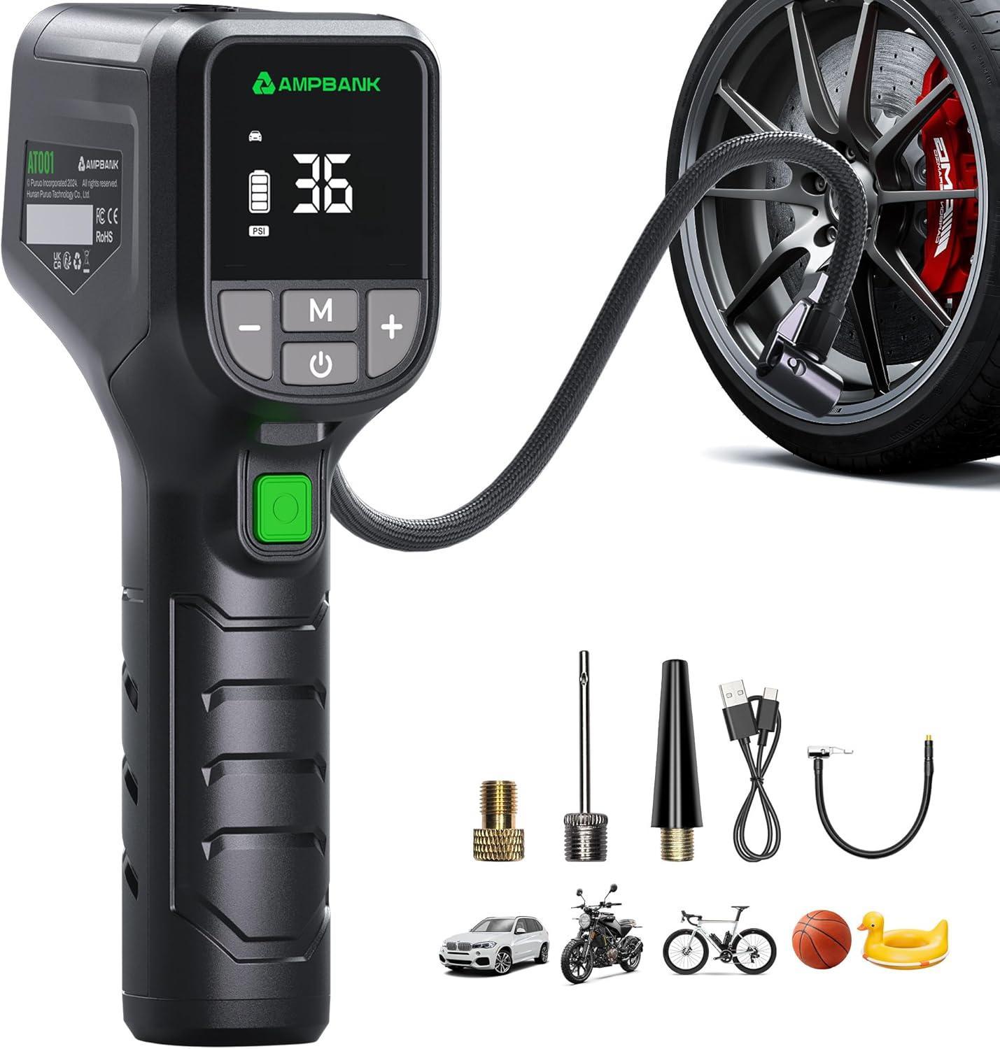 AMPBANK AT001 Portable Tire Air