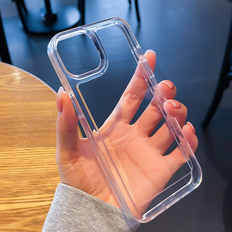 Funda cristal espacio transparente cubierta completa