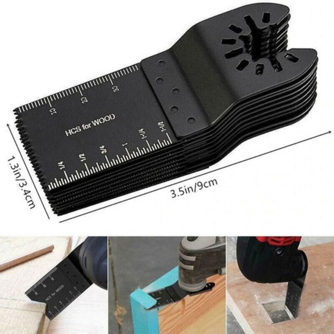 Lames de scie oscillantes multi-outils, pour le polissage du bois et du métal – Image 5