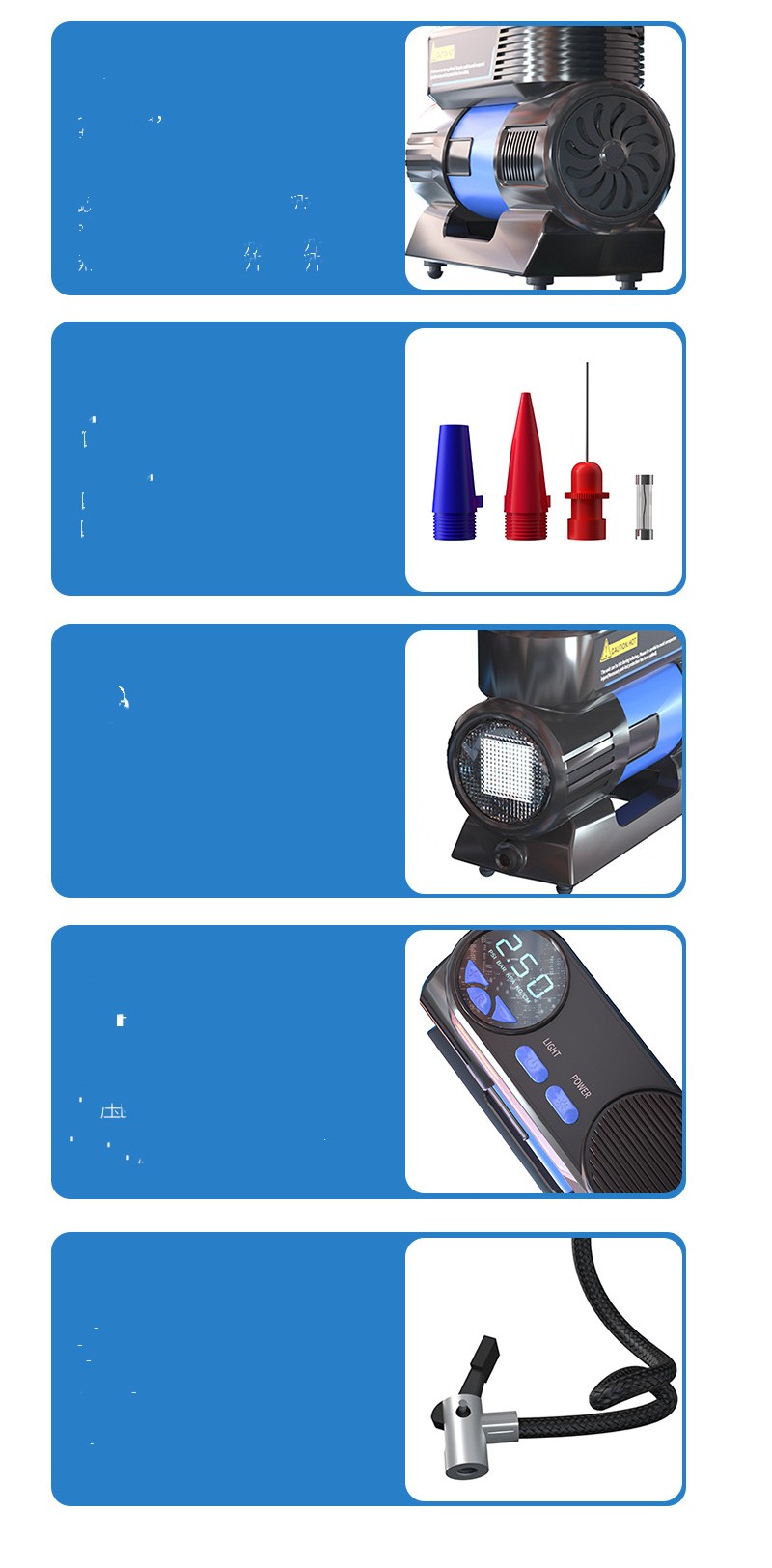 Intelligent Digital Display Car Tire Vehicle Inflatable Inflator - Image 6