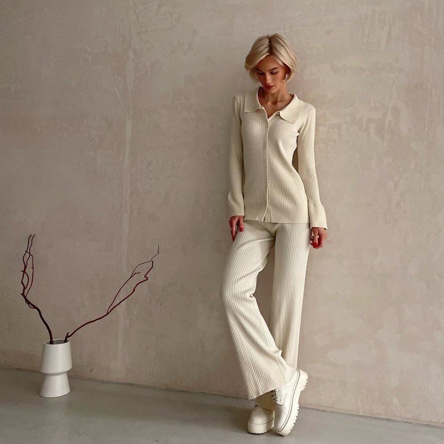 OL Home Street Leisure Knitting Suit