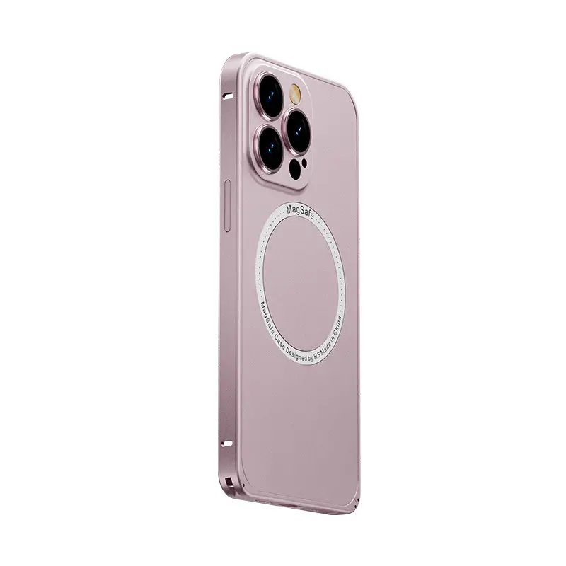 Metal Frame Magnetic Lens Phone Case