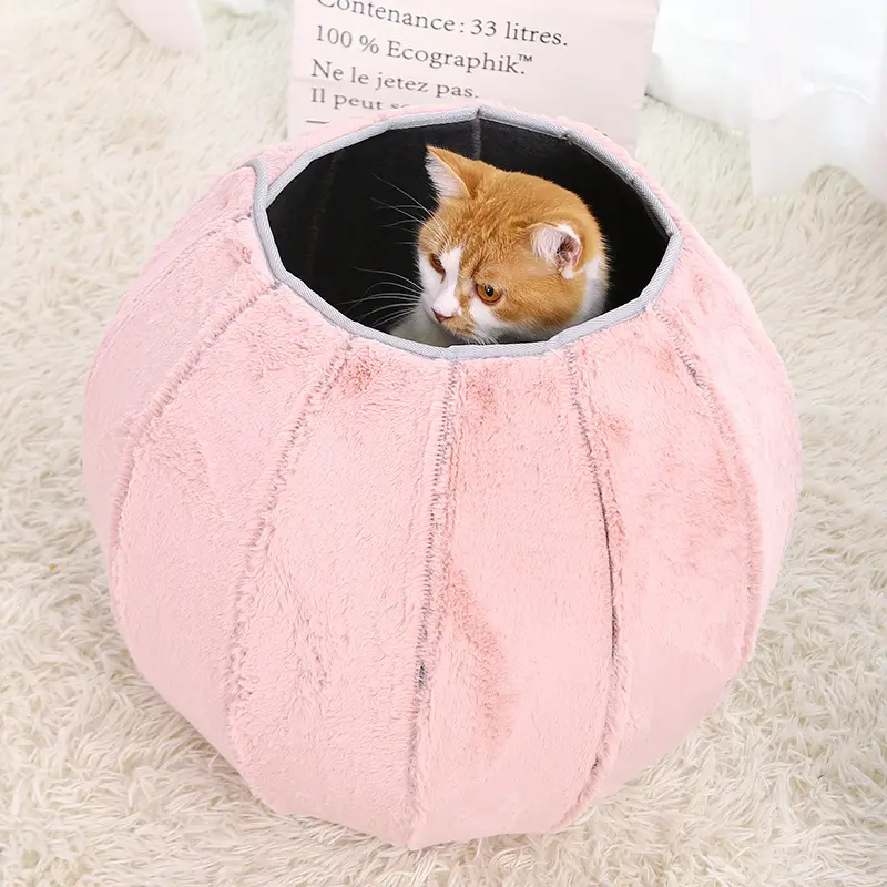 Plush Cat Tunnel Toy
