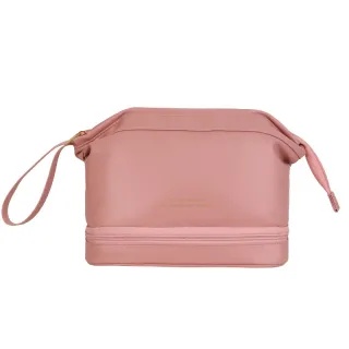 Travel Cosmetic Bag Large Capacity Multifunction Travel Cosmetic Bag Women Toiletries Organizer Female Storage Make Up Case Tool - Pink