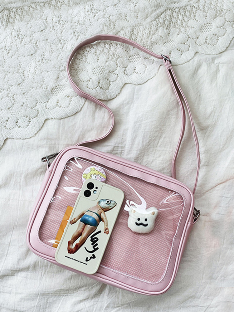 New Transparent One-shoulder Messenger Bag