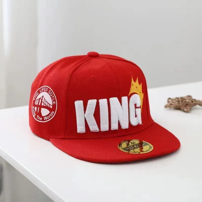 Summer New Design Embroidered Crown Letter Korean
