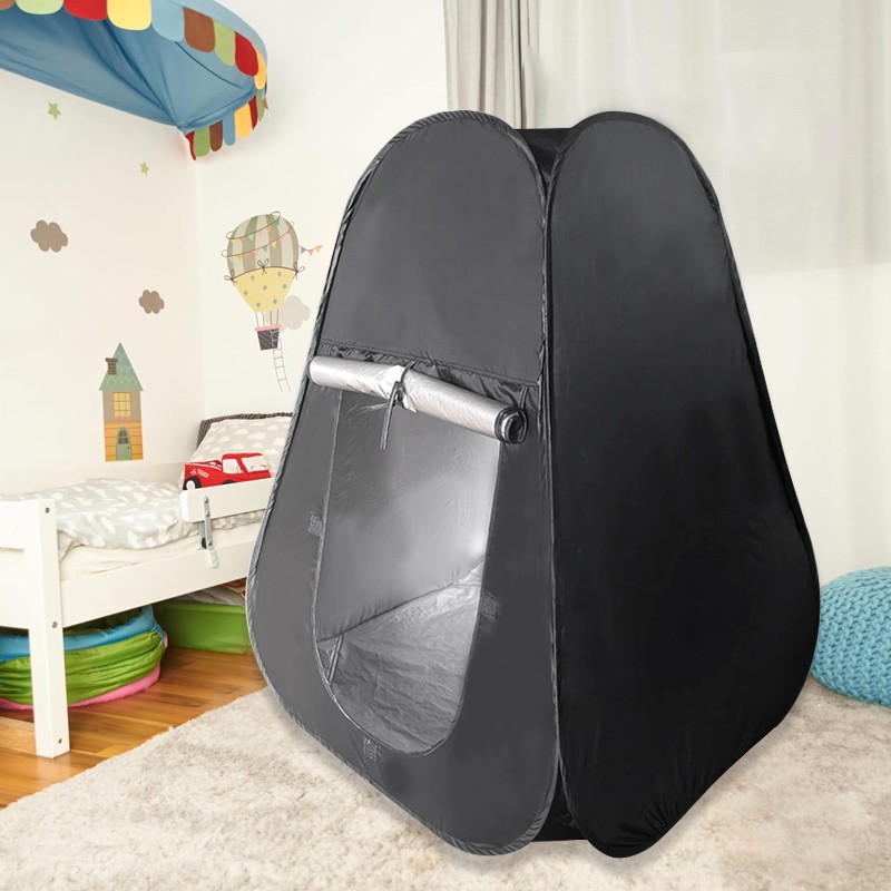 Up Sensory Den Blackout Tent For Educational Support Kids Anxiety Relief — image 7