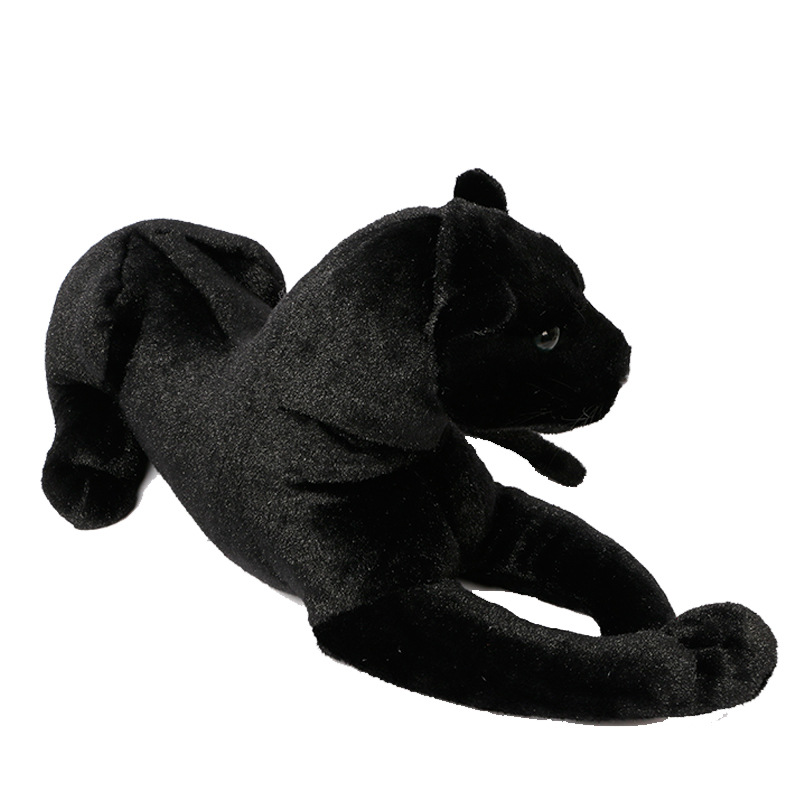 Simulation Panther lying leopard doll plush toys one on behalf of delivery online distribution