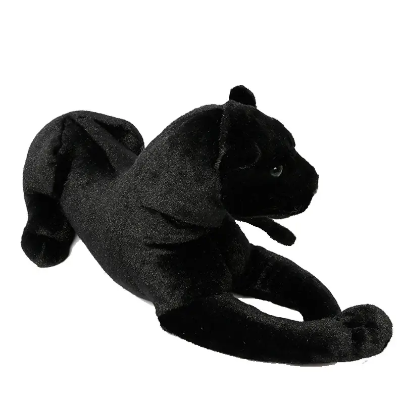 Simulation Panther lying leopard doll plush toys one on behalf of delivery online distribution