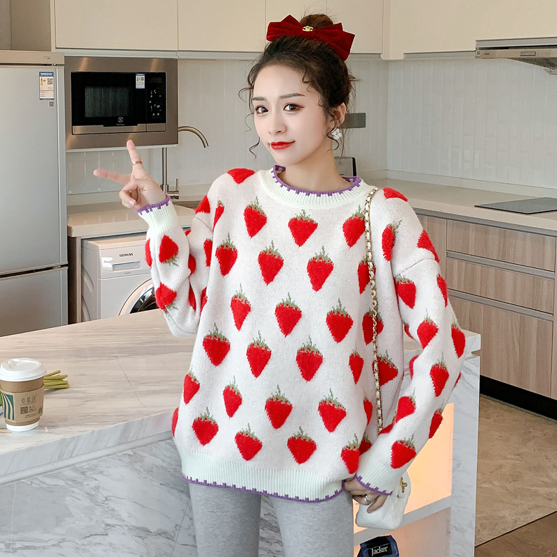 Title 2, Maternity Sweater Fashion Temperament Knitting