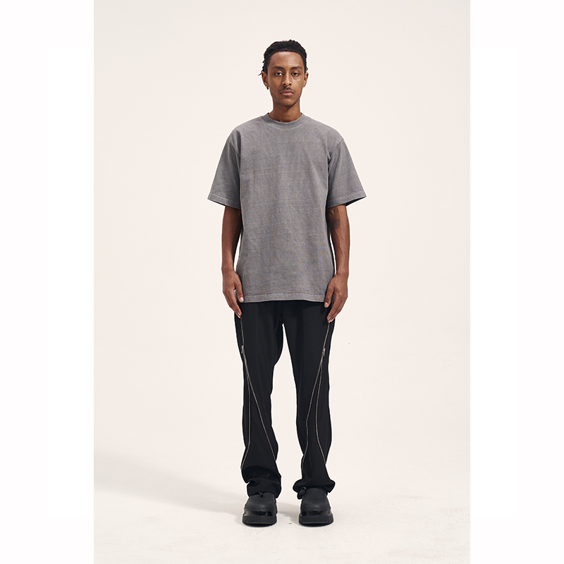 Men's Drape Retro Slack Loose Trousers Floor Mopping