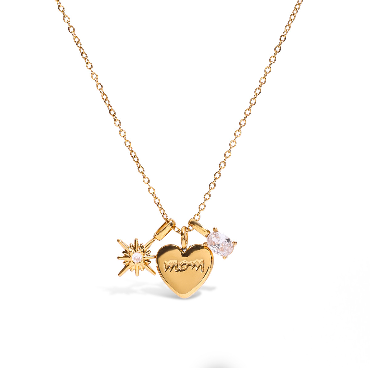 Love Light Luxury Niche Non Fading Necklace - Jewelry & Watches