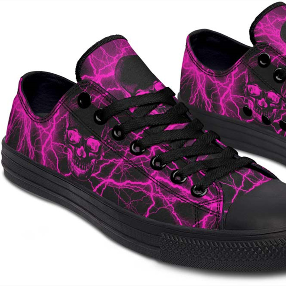 Fashion Print Couple Low-Top Canvas Shoes