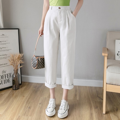 Title 3, Casual fashion cropped pants