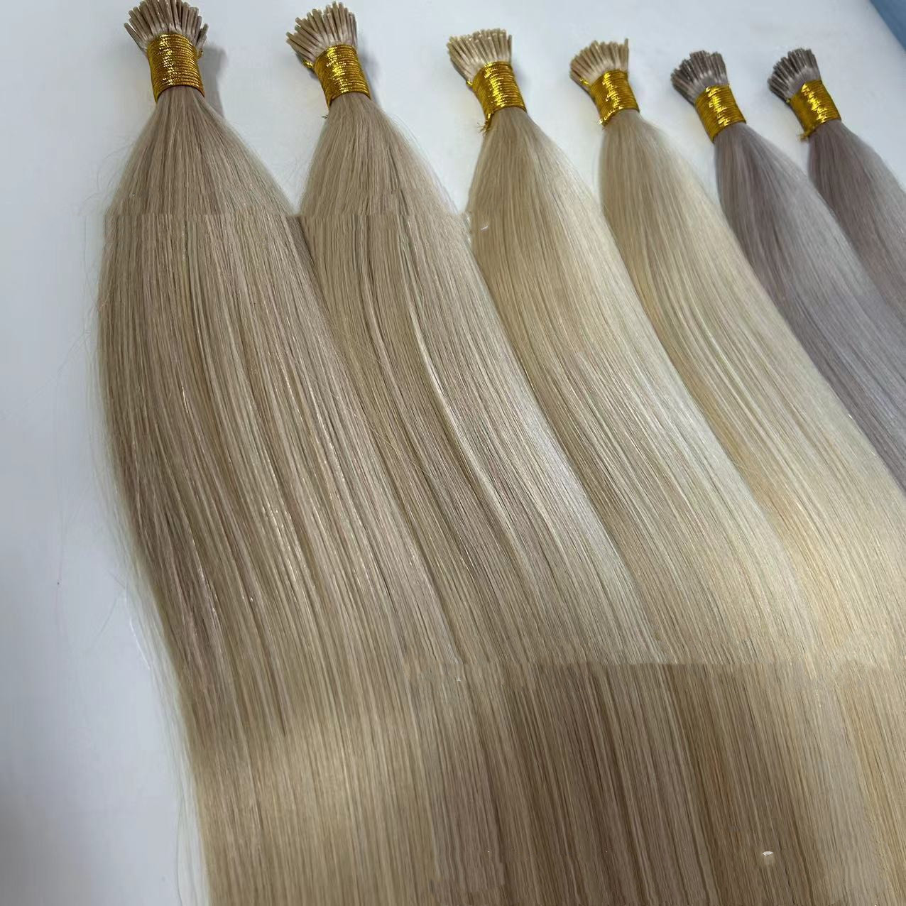 White Hair ExtensionBraided  Straight High Range — foto 3