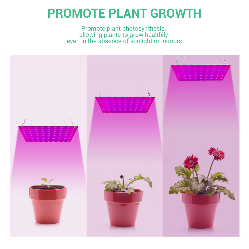 LED Grow Light Kit Full Spectrum Hydroponic Red Blue Lamp Indoor Plants UK Plug — image 4