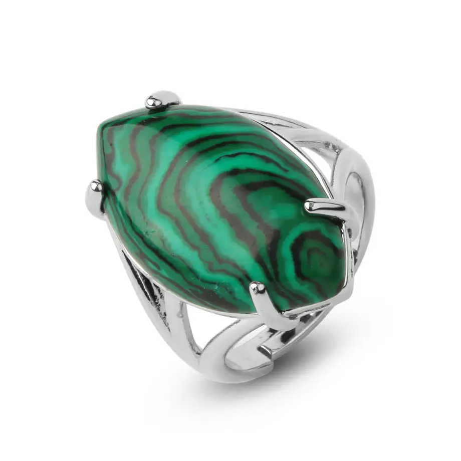 Curvature Marquis Frosty Fashion Alloy Ring