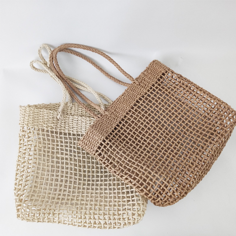 Casual Handbag Ladies  Braided Straw Shoulder Bag