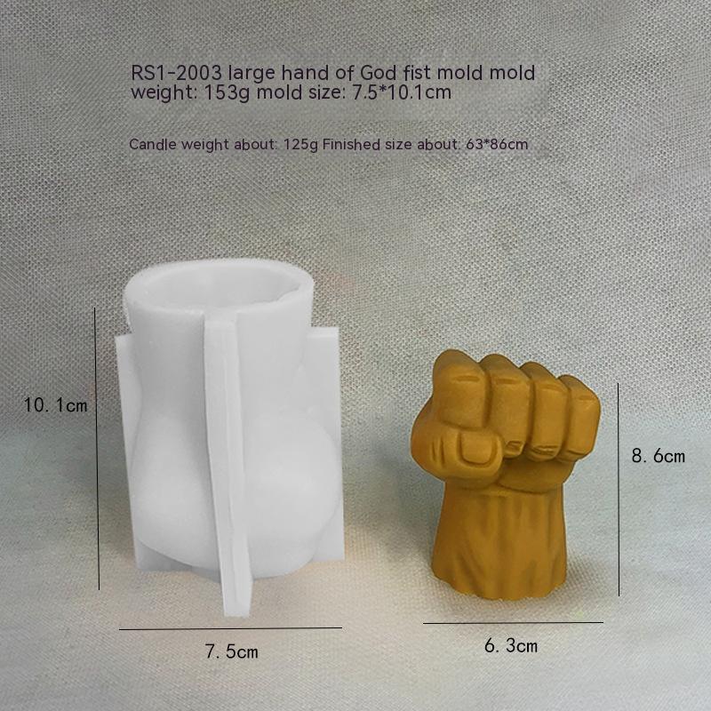 Candle Mould Diy Aromatherapy Gypsum Epoxy Decoration Mold - 18
