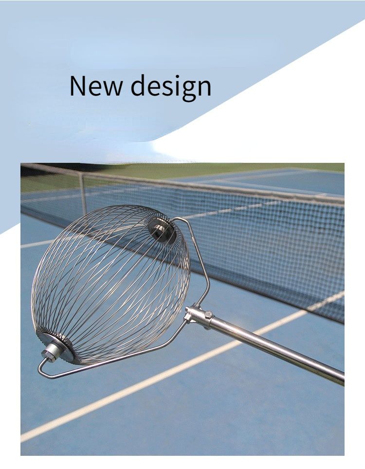Portable Tennis Ball Picker Roller Type Basket Picking Without Bending - Image 3