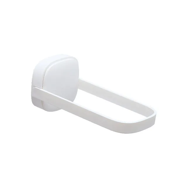 Foldable Bathroom Balcony Wall Hanger Storage Rack White - Shop at LoveMi
