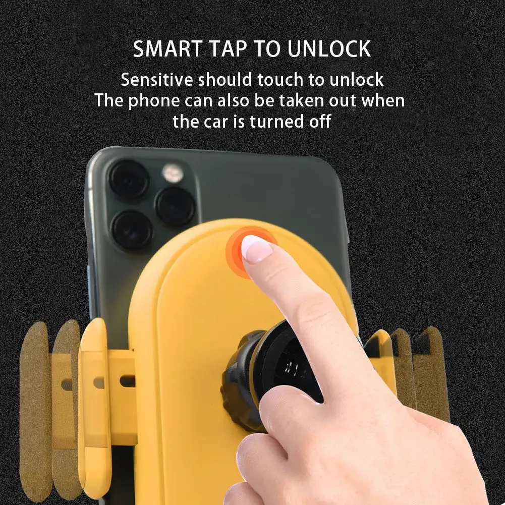 Infrared Induction Car Wireless Charger Phone Holder