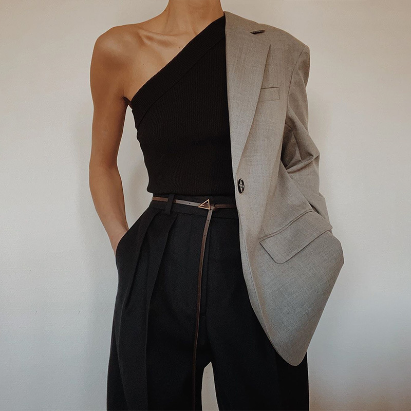 Title 11, High Waist Wide Leg Trousers